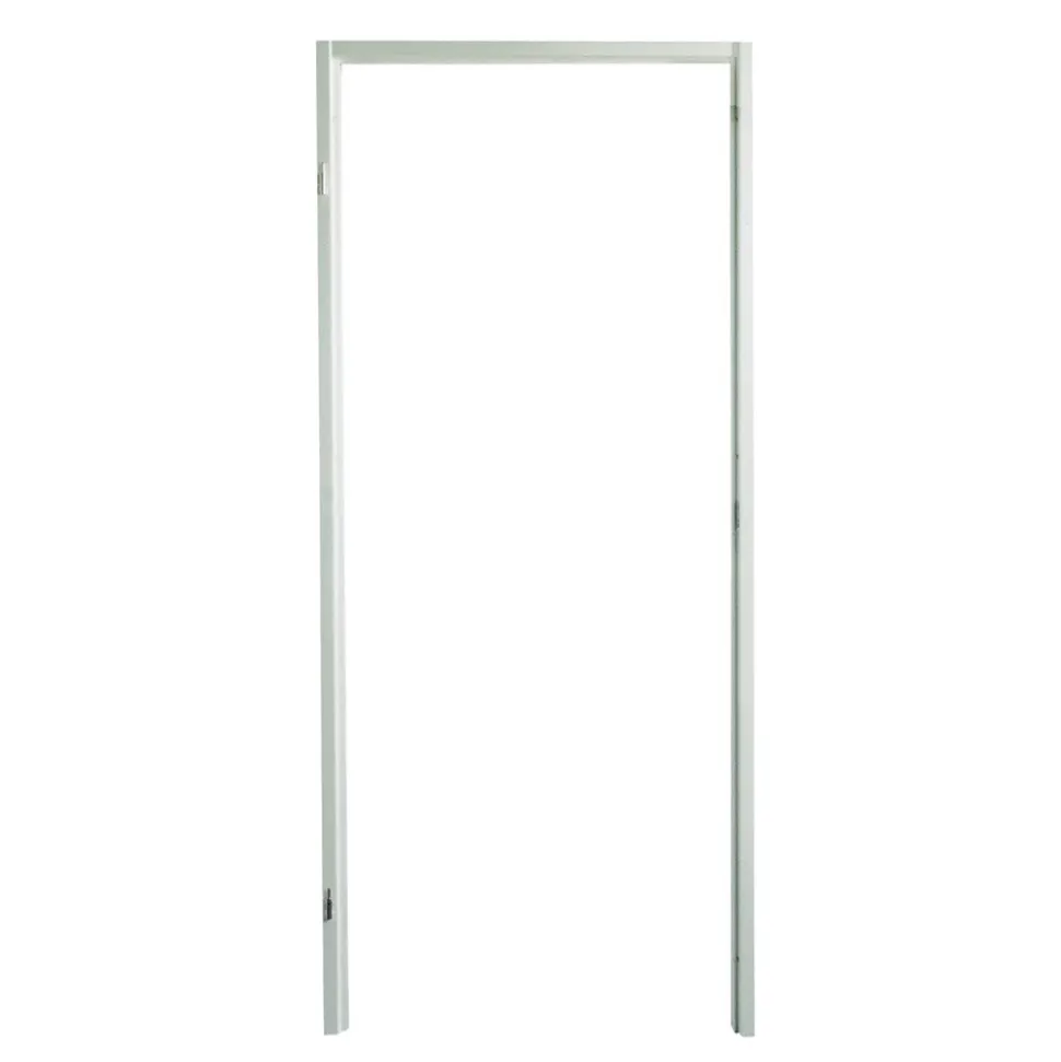 Berkvens Stijlenset RZ staal 7x201,5 cm links reinwit