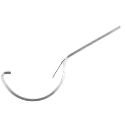 Beugel 3 aluminium 100 mm t.b.v. mastgoot hellend dak bevestiging