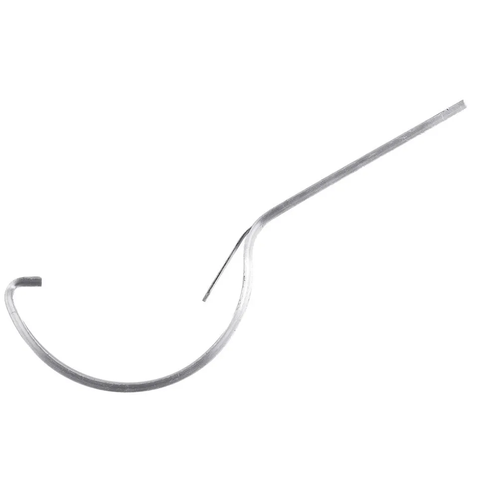 Beugel 3 aluminium 100 mm t.b.v. mastgoot hellend dak bevestiging
