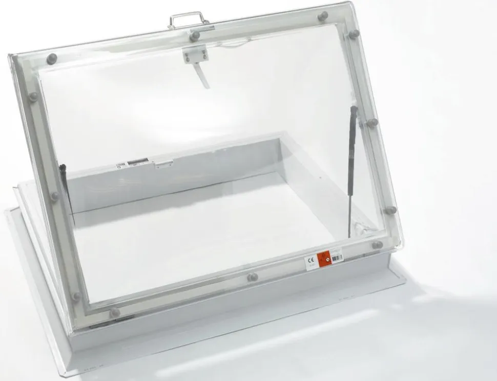 Bik Lichtkoepel helder polycarbonaat 100x130 cm dubbelwandig