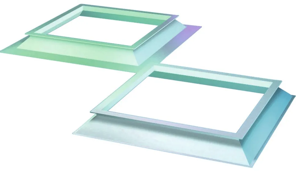 Bik Opstand voor Lichtkoepel PVC 40x70x15cm