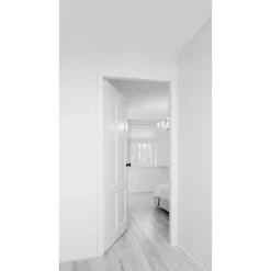 Binnendeurkozijn Opdek Grenen Wit Gegrond 93x231,5cm 56x90mm FSC 100%