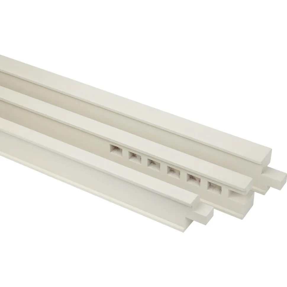 Binnendeurkozijn Stomp Hardhout Wit Gegrond 93x231,5cm 56x90mm FSC 100%