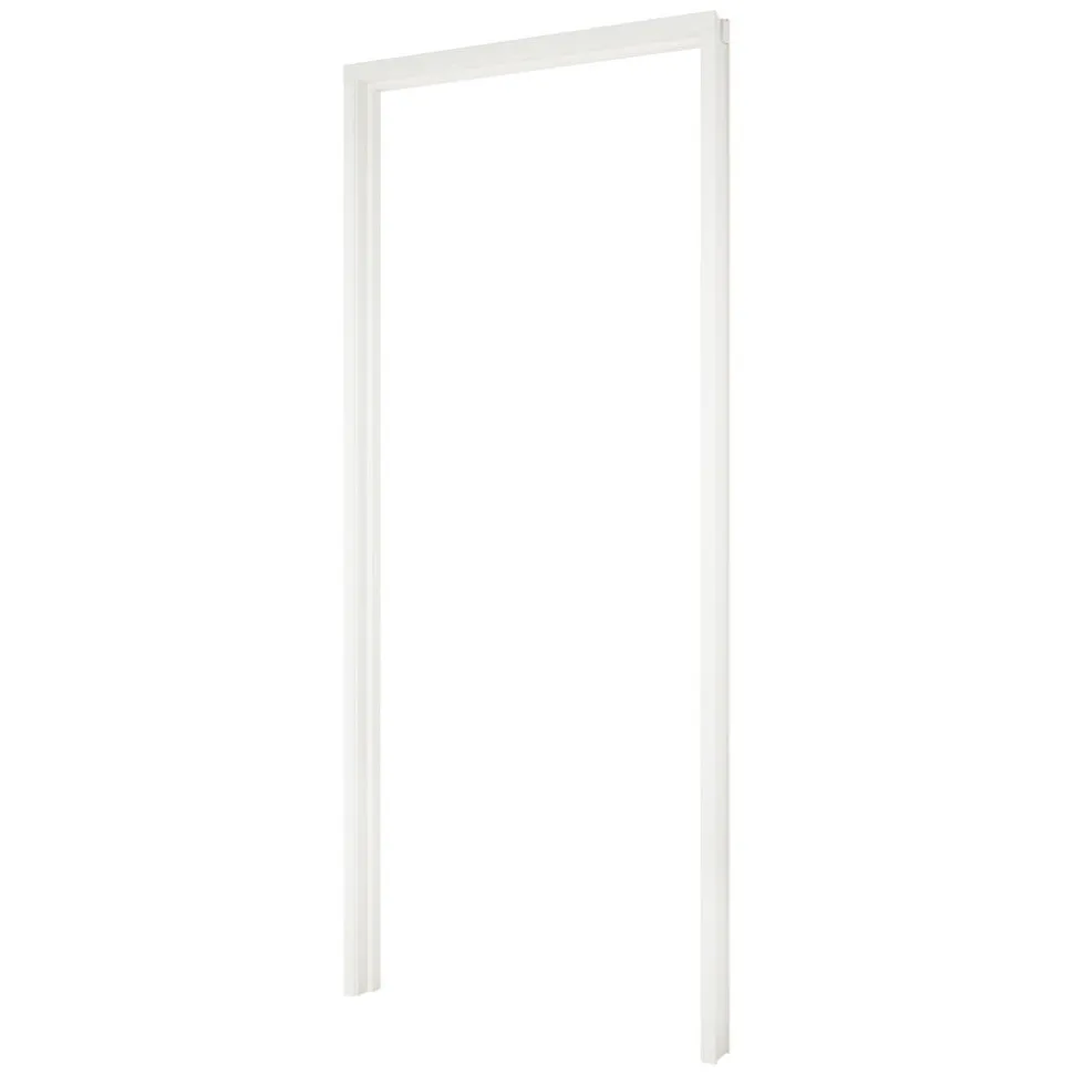 Binnendeurkozijn Stomp Hardhout Wit Gegrond 93x231,5cm 56x90mm FSC 100%