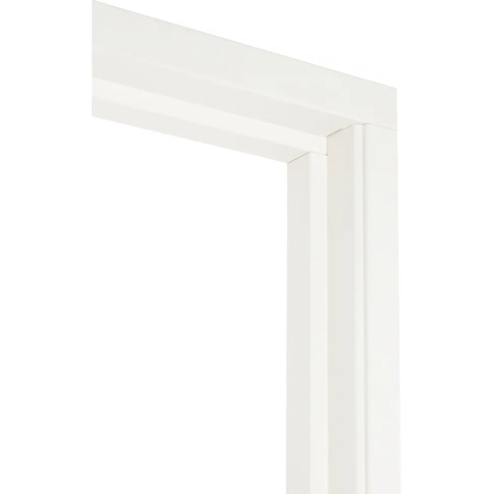 Binnendeurkozijn Stomp Hardhout Wit Gegrond 93x231,5cm 56x90mm FSC 100%
