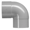 Bocht PVC 1xlijmmof wanddikte 3,25mm Ø90mm 88° KOMO-keur