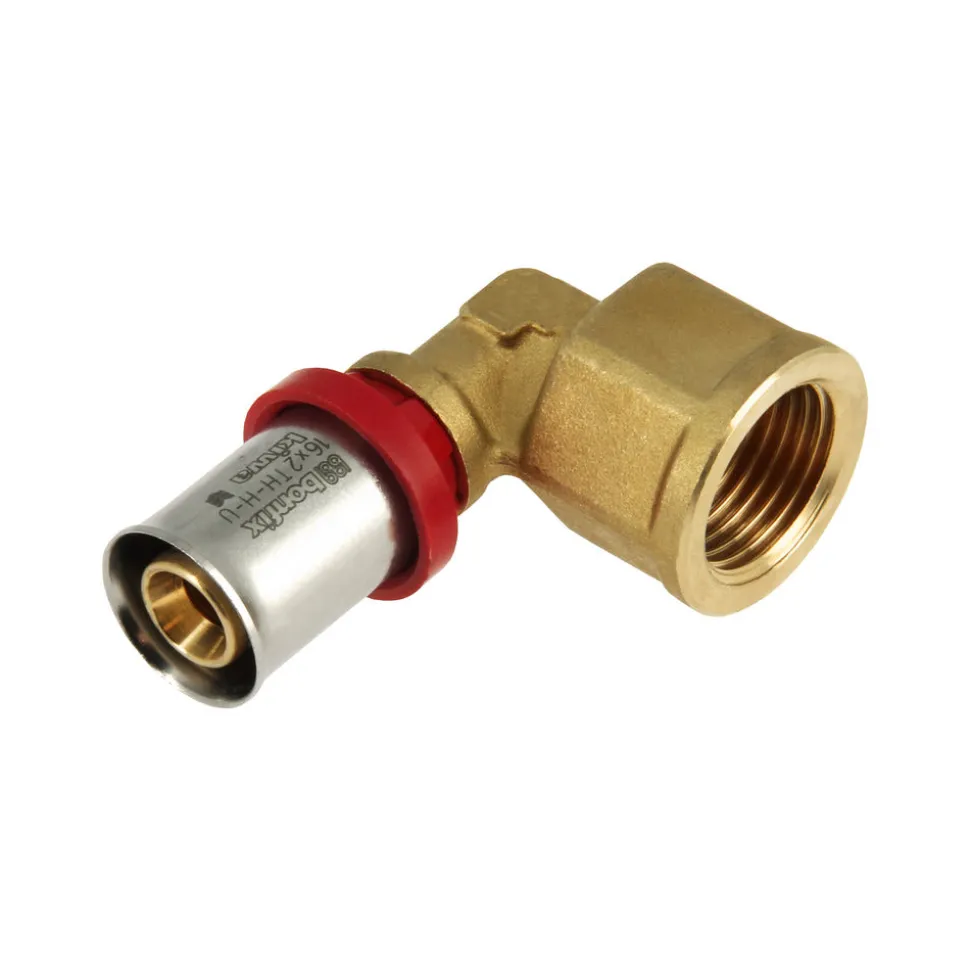 BONFIX Alu-pers Knie 1/2'' Binnendraad