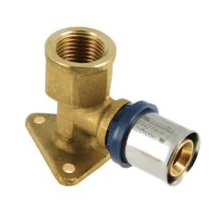 Bonfix Alu-pers Muurplaat 1/2" binnen x 20 mm H=47 mm