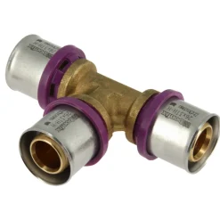 Bonfix Alu-pers T-stuk 26 x 26 x 26 mm