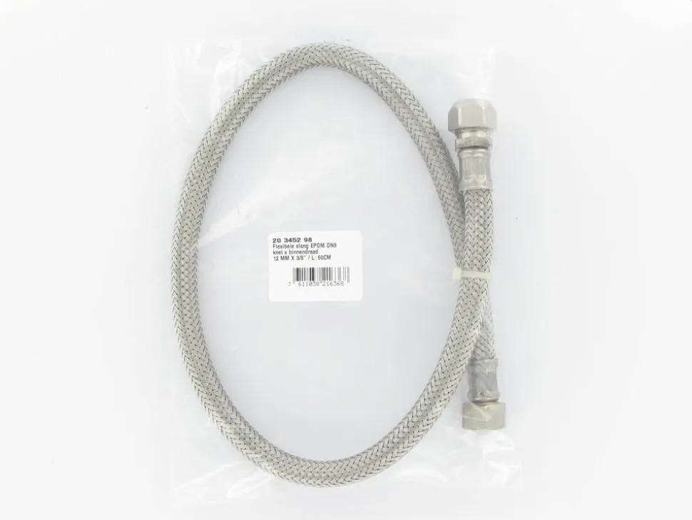 BONFIX EPDM Slang flexibel 12 mm x 3/8'' Binnendraad lengte: 60 cm