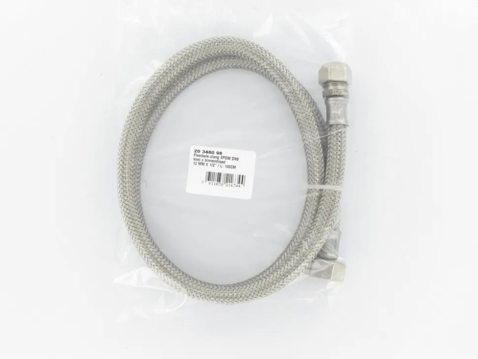 BONFIX EPDM Slang flexibel 12 mm x 1/2'' Binnendraad lengte: 100cm