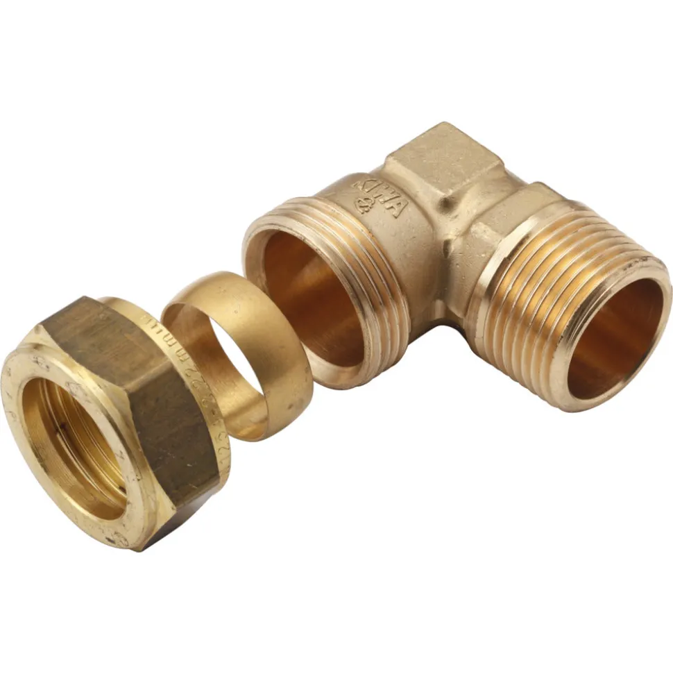 BONFIX Knel knie 22 mm x 3/4'' Buitendraad