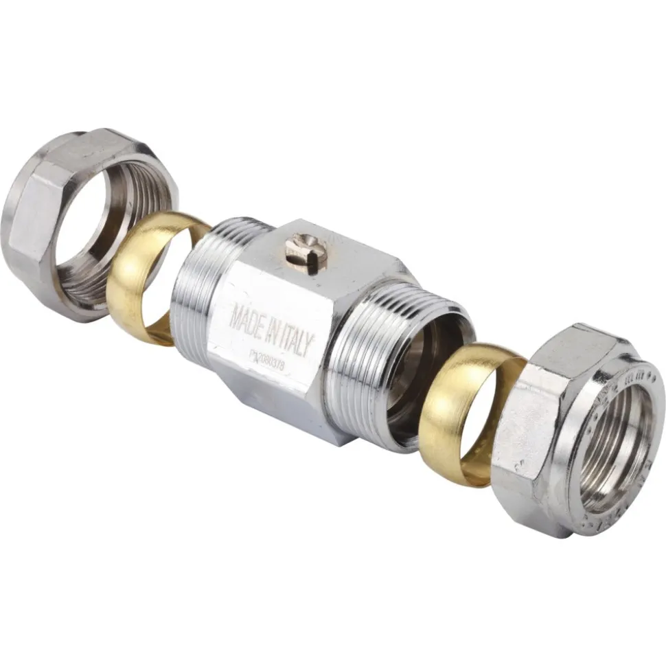 BONFIX Knel kogelstopkraan 22x22 mm recht