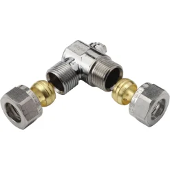 BONFIX Knel kogelstopkraan 12x12 mm haaks