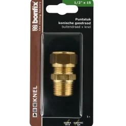 BONFIX Knel Puntstuk 1/2'' Buitendraad