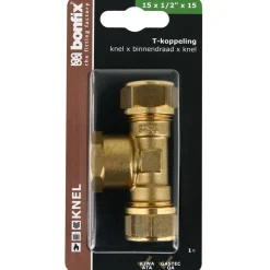 BONFIX Knel T-stuk 1/2'' Binnendraad