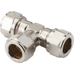 BONFIX Knel T-stuk Chroom