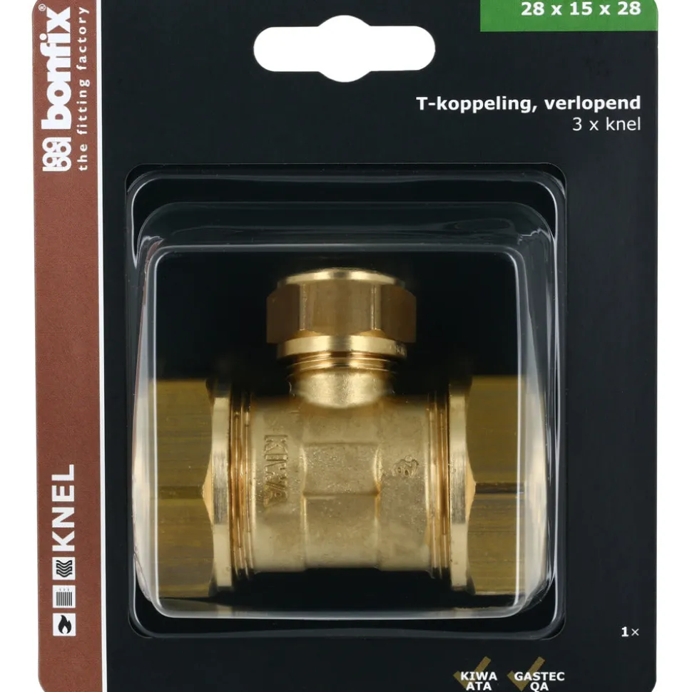 BONFIX Knel T-stuk 28x15x28 mm