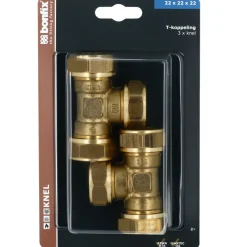 BONFIX Knel T-stuk 22x22x22 mm 2 stuks