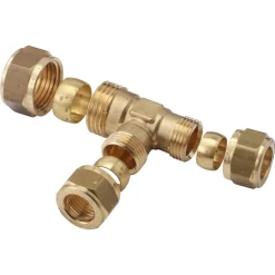 BONFIX Knel T-stuk 15x12x12 mm 2 stuks