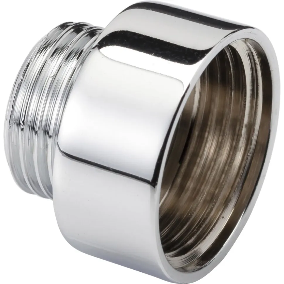 BONFIX Neusstuk 3/4'' binnendraad x 1/2'' buitendraad chroom