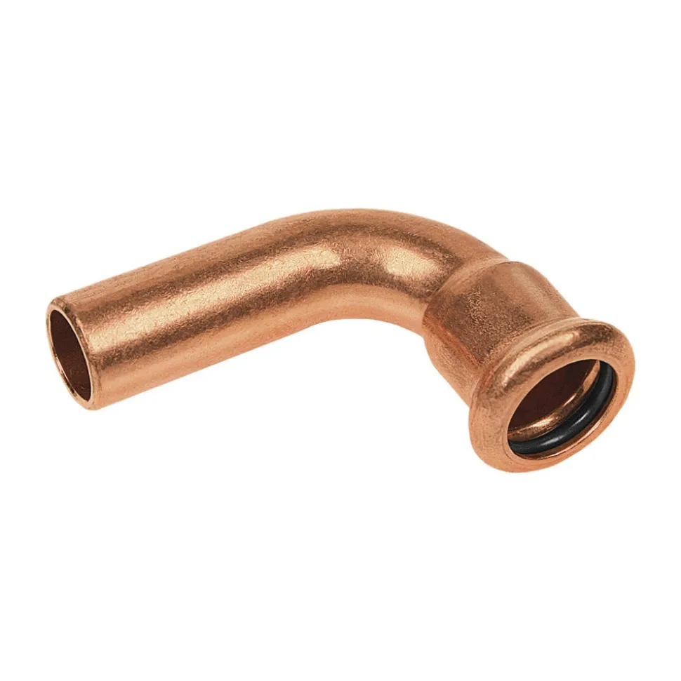 BONFIX Press Insteek Bocht 90° 2st