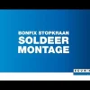 BONFIX Soldeer stopkraan 22x22 mm met aftap