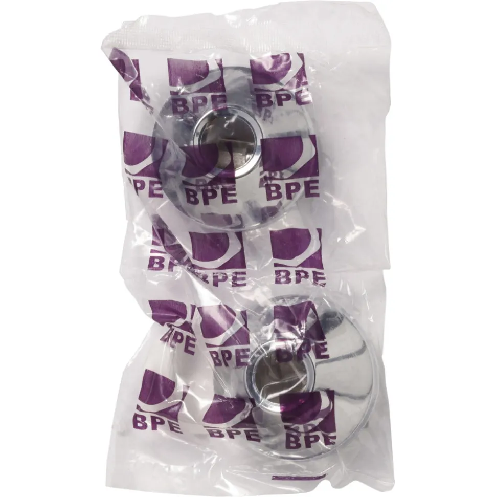 BONFIX Stel S-koppeling 3/8'' x 1/2'' sprong 10 mm chroom