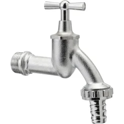 BONFIX Tapkraan 1/2'' mat chroom met wartel