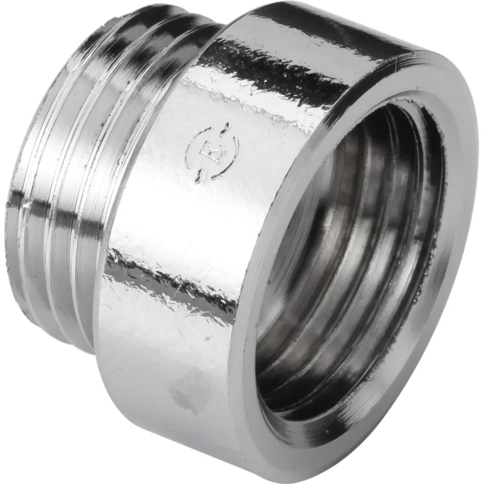 BONFIX Verlengstuk 1/2'' binnendraad x 1/2'' buitendraad x 10 mm chroom