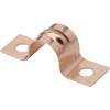 BONFIX Zadel roodkoper 12 mm enkel laag 40 stuks
