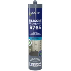Bostik S765 Premium N Siliconenkit Zilvergrijs 310ml