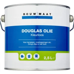 Bouwmaat Douglas Olie Kleurloos 2,5L