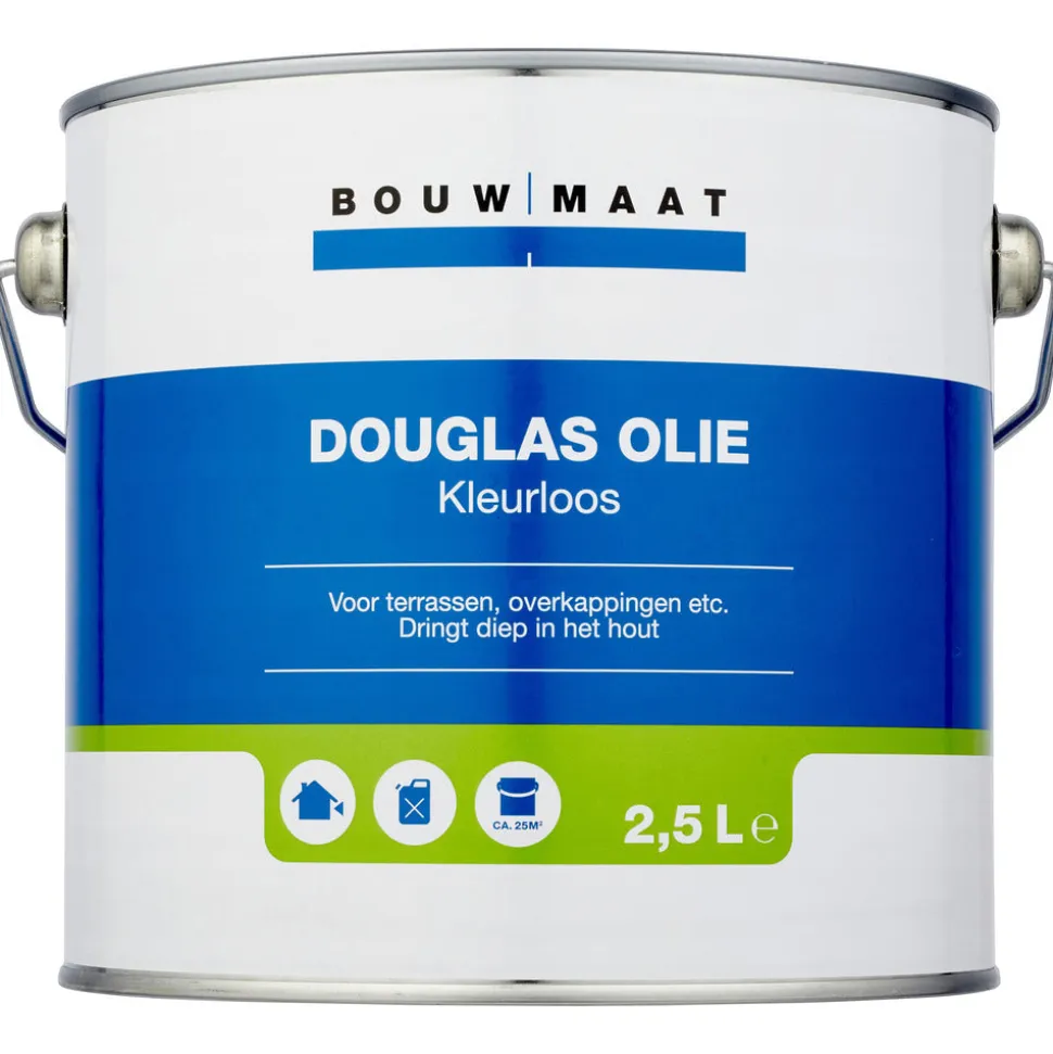 Bouwmaat Douglas Olie Kleurloos 2,5L
