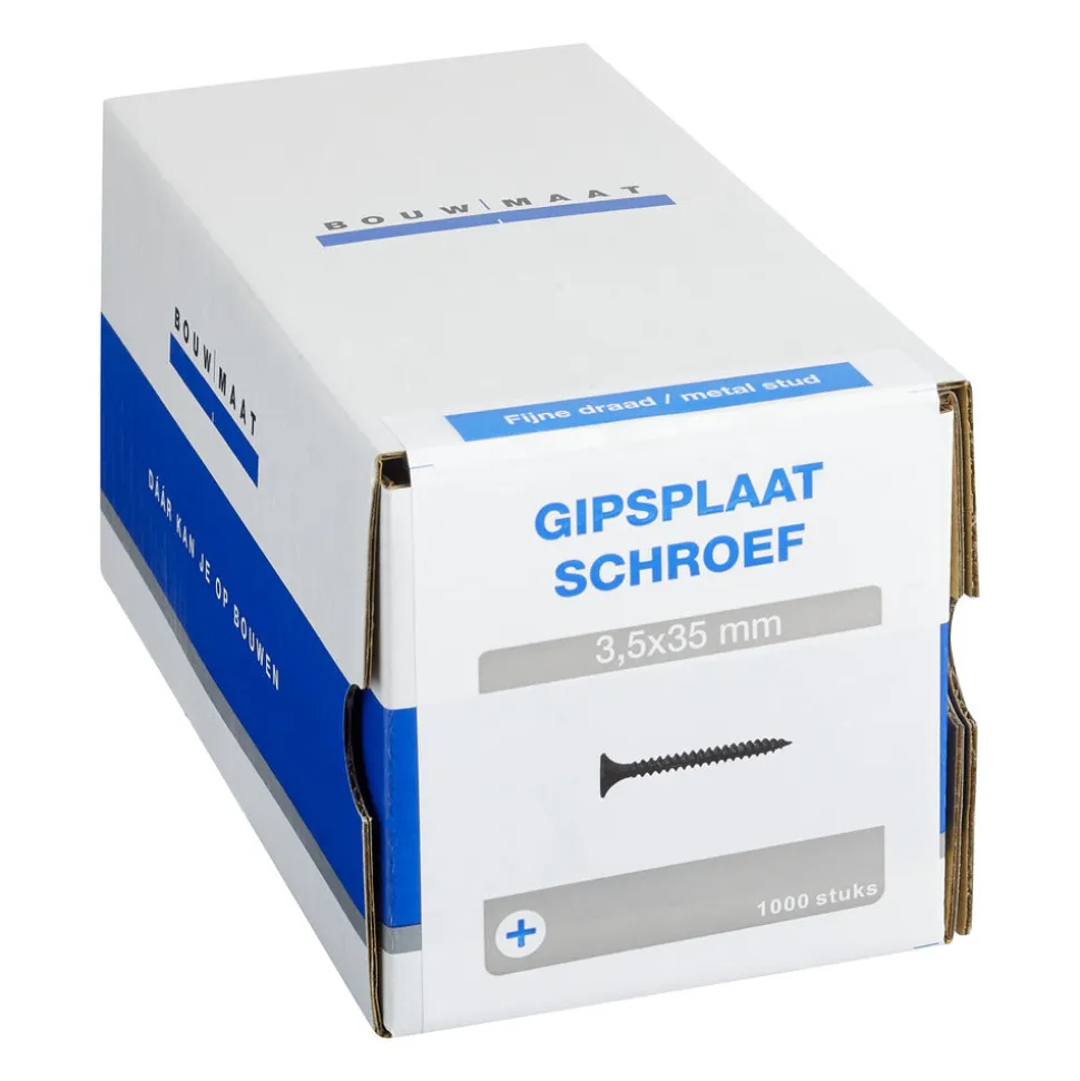 Bouwmaat Gipsplaatschroef Fijne Draad PH2