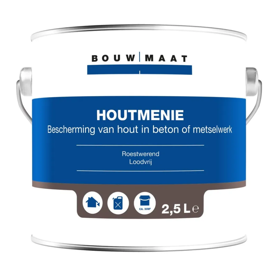 Bouwmaat Houtmenie Oranje 2,5L