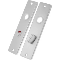 Bouwmaat Kortschild Toilet en Badkamer 63/8 Aluminium F1