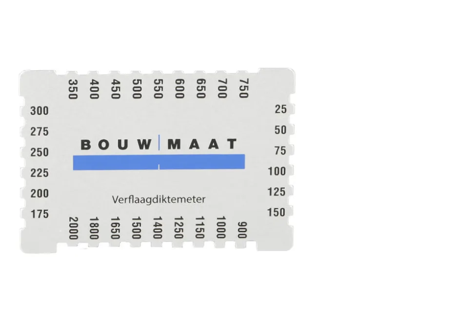Bouwmaat Laagdiktekam Aluminium
