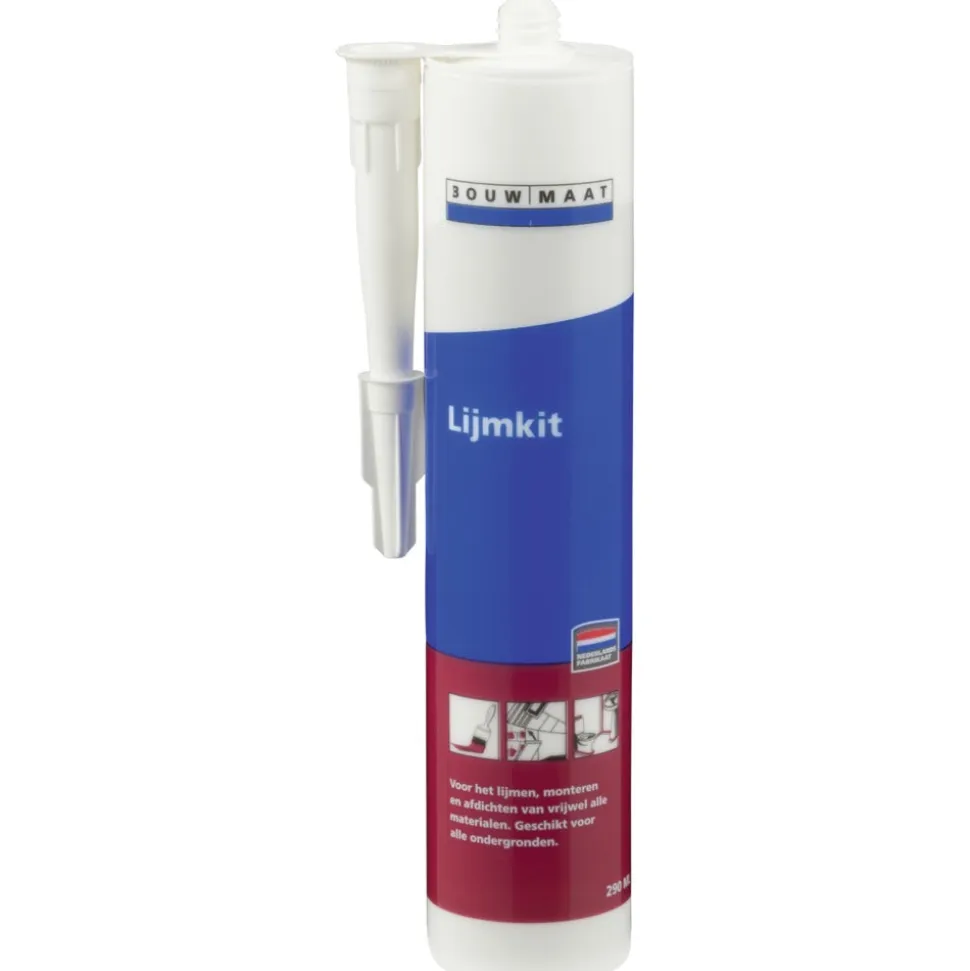 Bouwmaat Lijmkit Wit 290ml