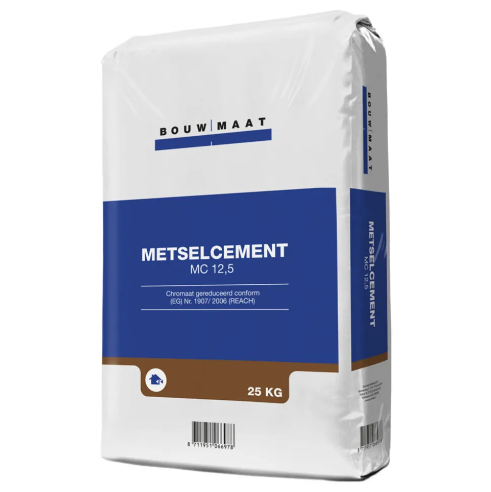Bouwmaat Metselcement MC 12,5 25kg