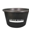 Bouwmaat Mortelkuip Gripline-D L-Scala Zwart 4 Grepen 40L