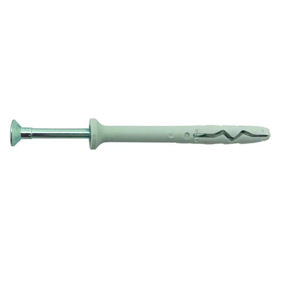 Bouwmaat Nagelplug Nylon/Verzinkt