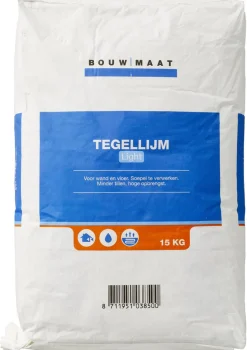 Bouwmaat Poedertegellijm Light 15kg