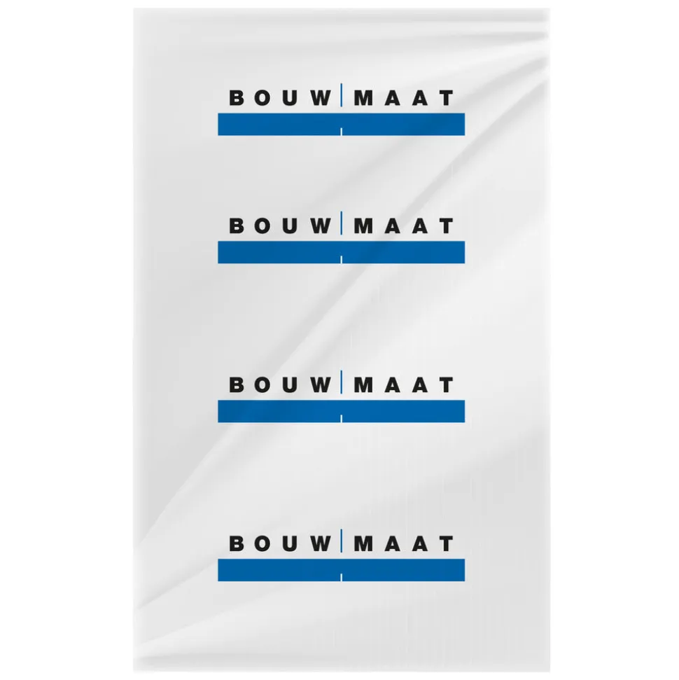 Bouwmaat Puinzak 50x80cm transparant 120 mµ