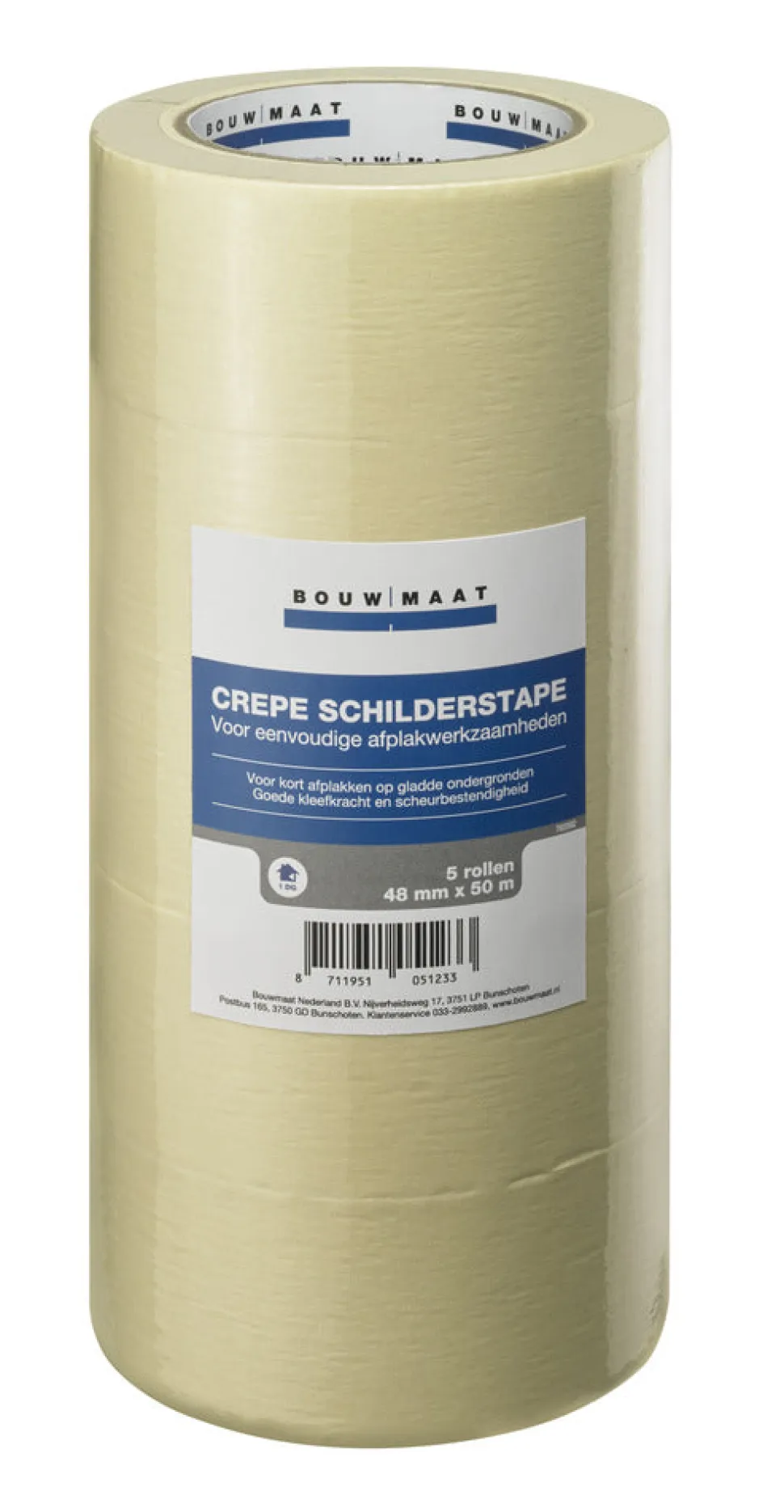 Bouwmaat Schilderstape Crepe