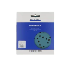 Bouwmaat Schuurschijf 49 Gaten Klittenband Ø150mm