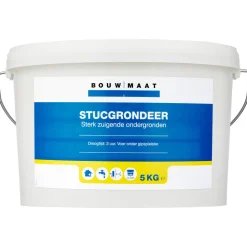 Bouwmaat Stucgrondeer Geel Zuigende Ondergrond