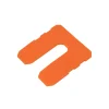 Bouwmaat Uitvulplaat Oranje 2mm 48st
