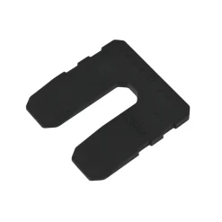 Bouwmaat Uitvulplaat Zwart 3mm 48st