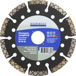 Bouwmaat Universeel High-end Diamantzaag 125mm